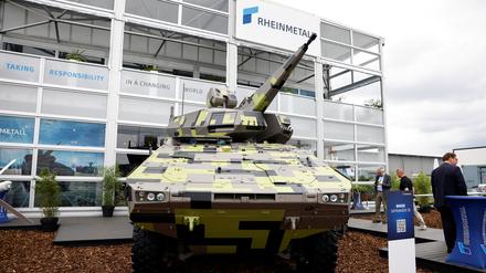 Rheinmetall: Der Rüstungskonzern profitiert von den weltweit gestiegenen Verteidigungsausgaben.