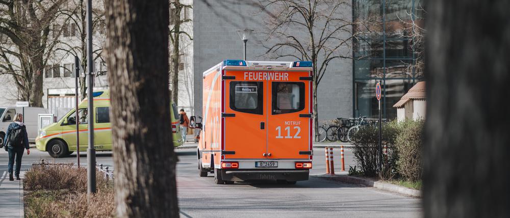 Charité Campus Virchow-Klinikum am 13. März 2024.