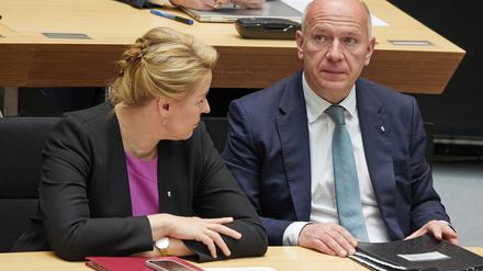 Wirtschaftssenatorin Franziska Giffey (SPD) sieht beim Thema verkaufsoffene Sonntag noch Redebedarf im Senat.