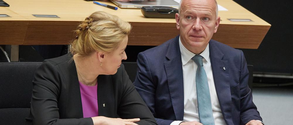 Wirtschaftssenatorin Franziska Giffey (SPD) sieht beim Thema verkaufsoffene Sonntag noch Redebedarf im Senat.