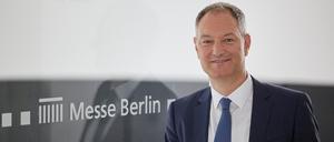 Mario Tobias, Geschäftsführer der Messe Berlin, 2023.Bild: Messe Berlin