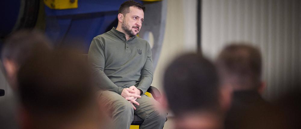 Der ukrainische Präsident Wolodymyr Selenskyj