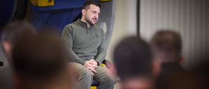 Der ukrainische Präsident Wolodymyr Selenskyj