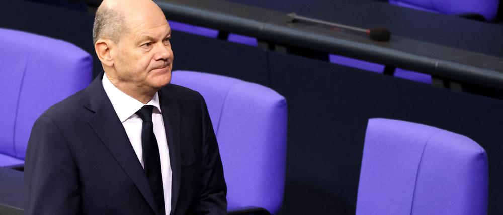 Kanzler Olaf Scholz.