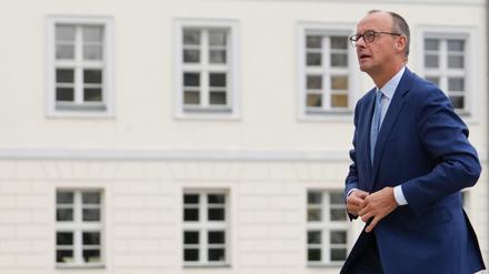 Oppositionsführer Friedrich Merz. 