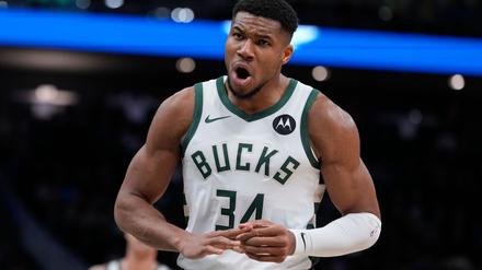31 Punkte auf dem Weg zum Sieg: Giannis Antetokounmpo von den Milwaukee Bucks. 