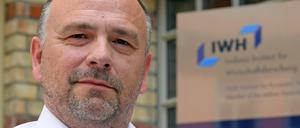 Reint E. Gropp, Präsident des Leibniz-Iinstituts für Wirtschaftsforschung Halle (IWH), sieht schlechte Chancen für Werke von Intel in Sachsen-Anhalt.