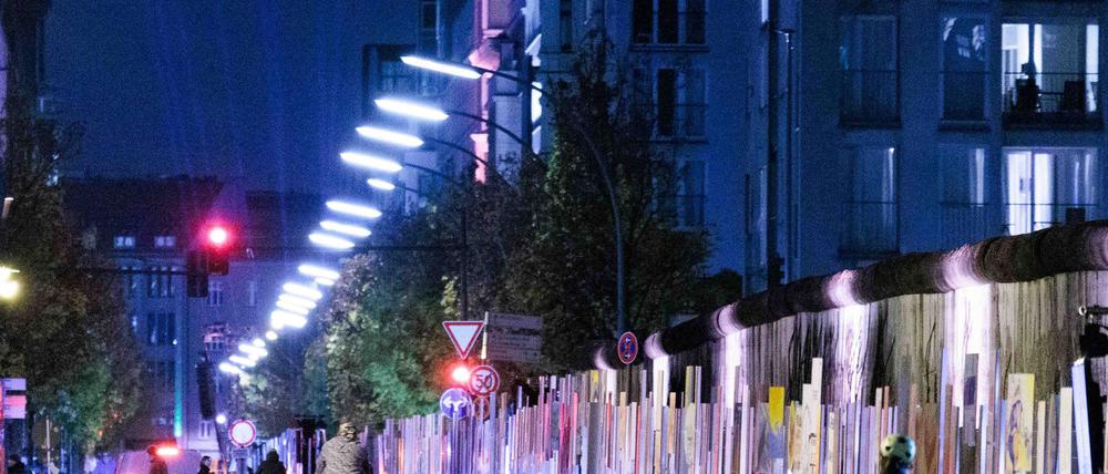 Für die Feiern zum 35. Jahrestag des Mauerfalls werden viele Straßen gesperrt.