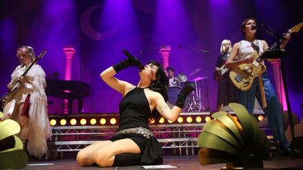 Was für eine Show: The Last Dinner Party am Donnerstagabend in der Uber Eats Music Hall.
