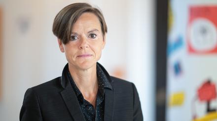 Autorin Antje Rávik Strubel erhielt 2021 den Deutschen Buchpreis für ihren Roman „Blaue Frau“. Das Buch verhandelt die Nachwendezeit in Osteuropa.