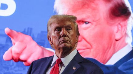 Alter und neuer Präsident der USA: Donald Trump (78).