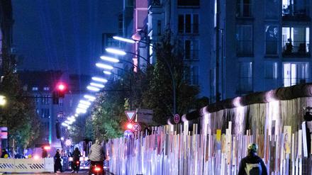 Berlin feiert den Mauerfall.