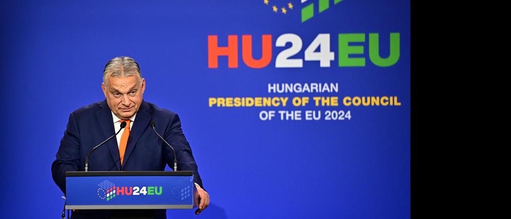 Ungarns Ministerpräsident Viktor Orbán gilt als russlandnah.