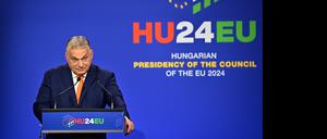 Ungarns Ministerpräsident Viktor Orbán gilt als russlandnah.