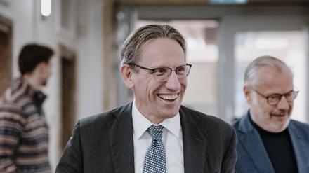 Joerg Kukies (SPD), Bundesminister der Finanzen, bei seinem Amtsantritt im Bundesministerium der Finanzen