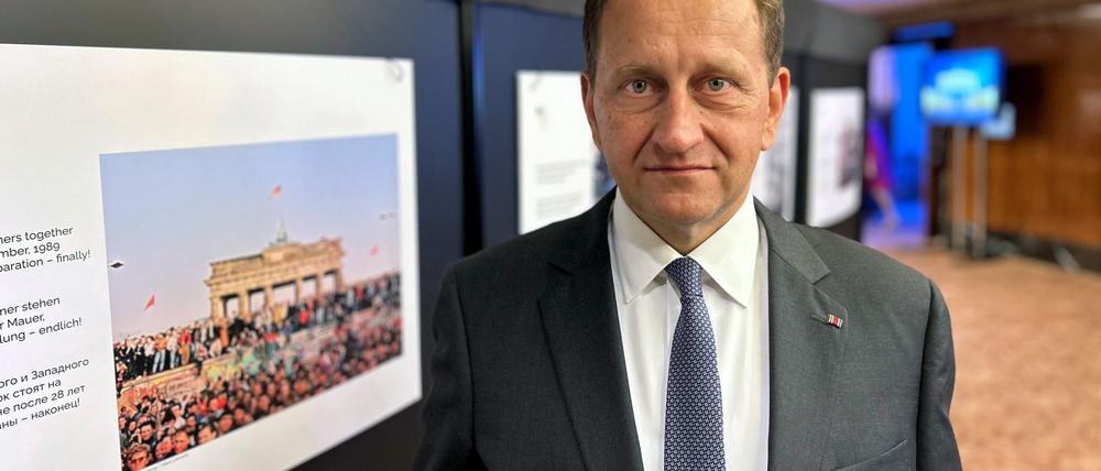 Der deutsche Botschafter in Moskau, Alexander Graf Lambsdorff. (Archivbild)