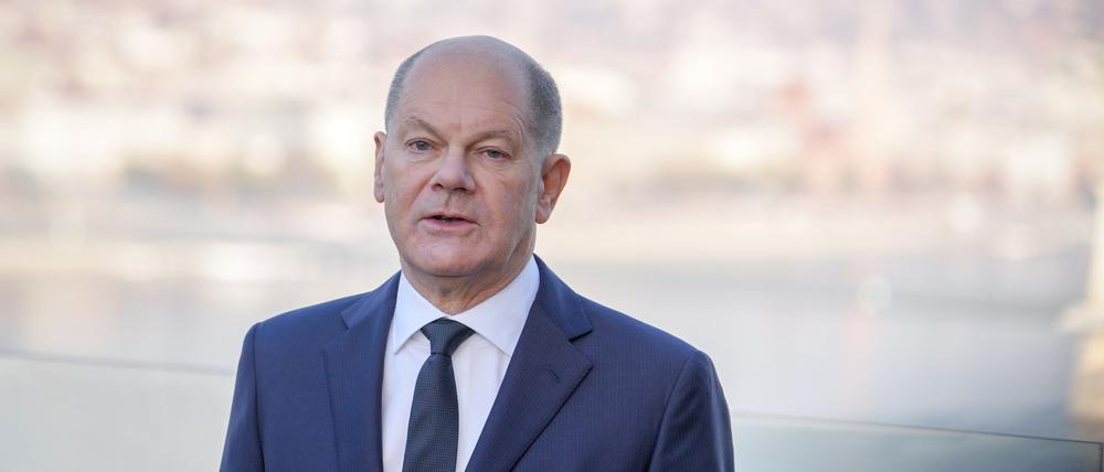 Kanzler Scholz: „Der Sieg der Freiheit im Herbst 1989 war ein gesamteuropäischer Sieg.“