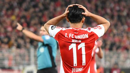 Auch Woo-yeong Jeong spielte gegen Freiburg ziemlich glücklos.