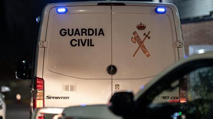 Fahrzeug der spanischen Polizeieinheit Guardia Civil. (Archivbild)