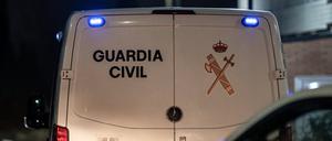 Fahrzeug der spanischen Polizeieinheit Guardia Civil. (Archivbild)