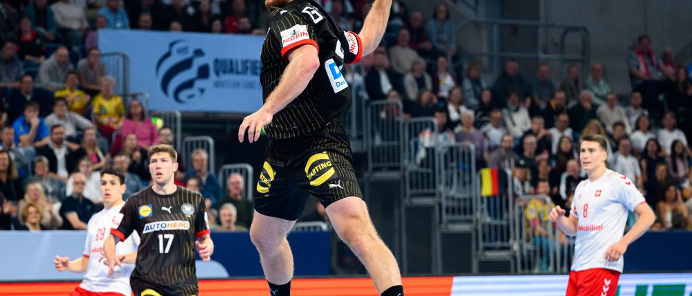 Kapitän Johannes Golla fehlt den deutschen Handballern im EM-Qualifikationsspiel in der Türkei.