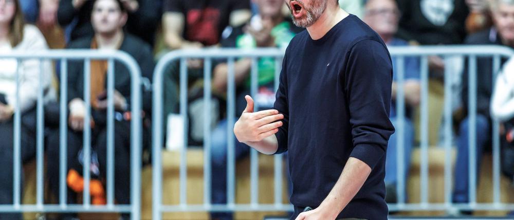 Stand mit den Netzhoppers dicht vor einem Sieg: Trainer Liam Sketcher