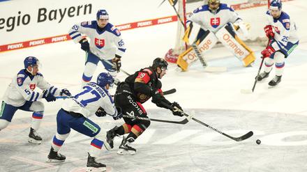 Deutschland war beim Deutschland Cup gegen die Slowakei chancenlos.