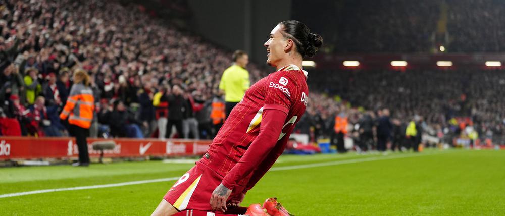 Holt mit Liverpool den nächsten Sieg: Darwin Nunez