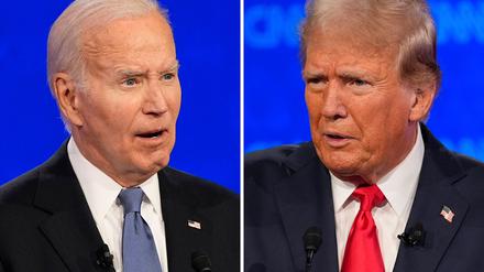 Die beiden Ex-Kontrahenten Biden und Trump treffen sich kommende Woche im Weißen Haus. 