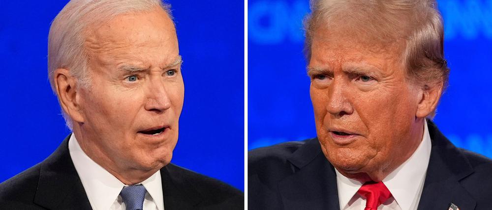 Die beiden Ex-Kontrahenten Biden und Trump treffen sich kommende Woche im Weißen Haus.