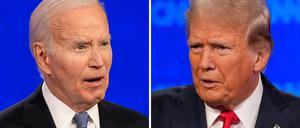 Die beiden Ex-Kontrahenten Biden und Trump treffen sich kommende Woche im Weißen Haus. 
