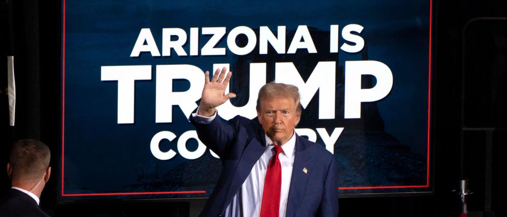 Der gewählte US-Präsident Donald Trump.