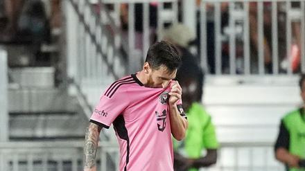Lionel Messi ist mit Miami überraschend in den MLS-Playoffs gescheitert.