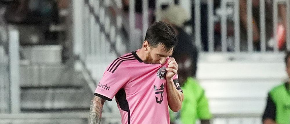 Lionel Messi ist mit Miami überraschend in den MLS-Playoffs gescheitert.