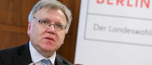 Der Landeswahlleiter Stephan Bröchler.