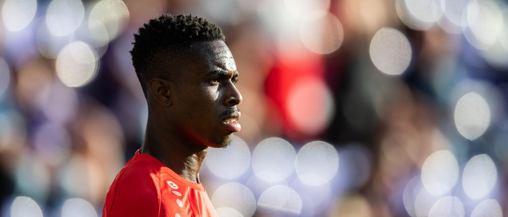 Maxime Awoudja spielt für Regionalligist Erfurt und wurde rassistisch beleidigt.