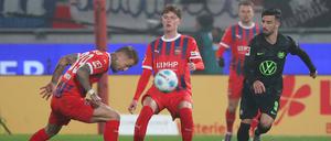 Großer Erstliga-Fußball am Sonntagabend zwischen Heidenheim und Wolfsburg.