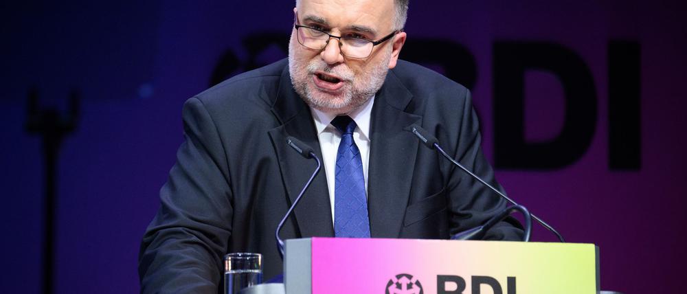 Industriepräsident Russwurm warnt, Deutschland sei bei kritischen Rohstoffen stark vom Ausland abhängig (Archivbild).