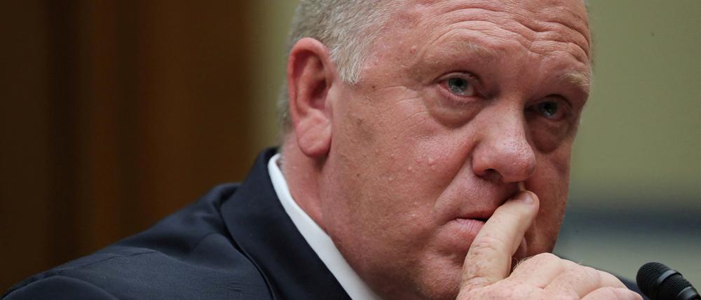 Tom Homan galt als Verfechter der umstrittenen Trennung von Kindern und ihren illegal eingewanderten Eltern.