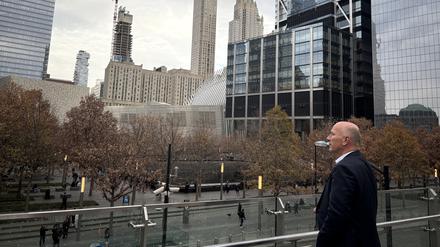 Berlins Regierender Bürgermeister Kai Wegner (CDU) beim Besuch in New York.