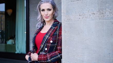 Schauspielerin Hayal Kaya während eines Portrait-Shoootings in Berlin Mitte. 