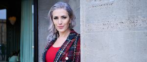 Schauspielerin Hayal Kaya während eines Portrait-Shoootings in Berlin Mitte.