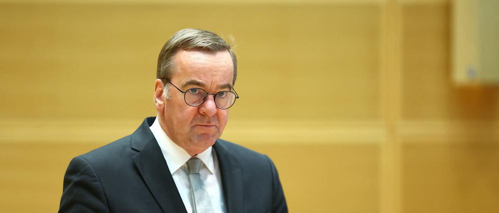 Verteidigungsminister Boris Pistorius (SPD).