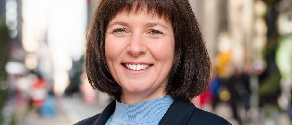 Franziska Ehrhardt leitet seit 2023 das „Berlin Business Office“ in New York.