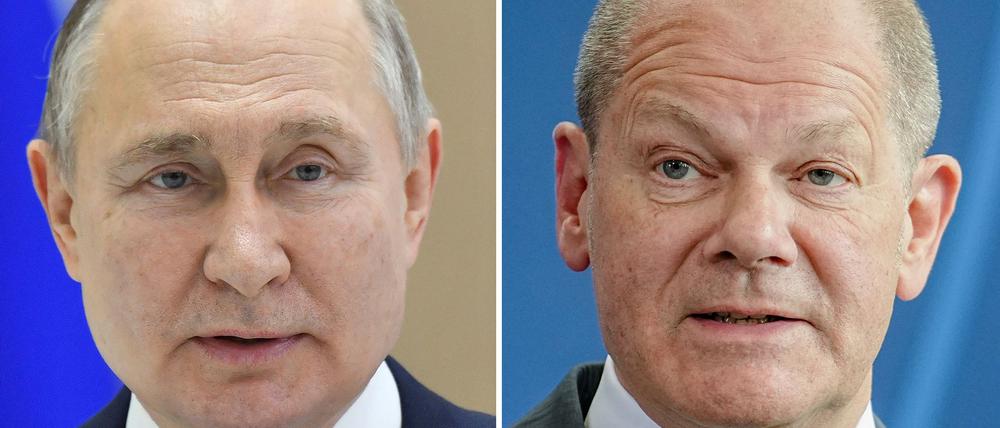 Kremlchef Wladimir Putin hat immer wieder erklärt, offen zu sein für einen Dialog auch mit Kanzler Olaf Scholz. (Archivbild)