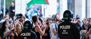 Verfassungsschutz warnt vor Aktivitäten pro-palästinensischer Gruppe. (Archivbild)