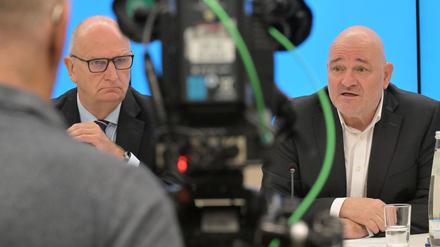 SPD und BSW setzen in Brandenburg ihre Koalitionsverhandlungen fort (Archivbild).