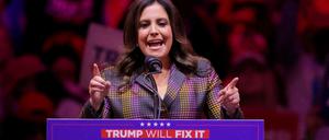 Elise Stefanik war im Wahlkampf sehr engagiert.