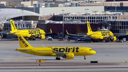 Flieger der Spirit Airlines.