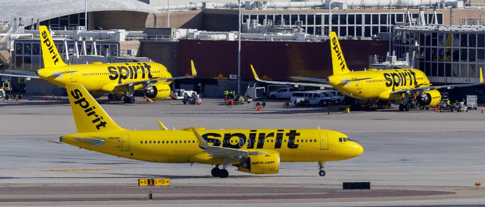 Flieger der Spirit Airlines.